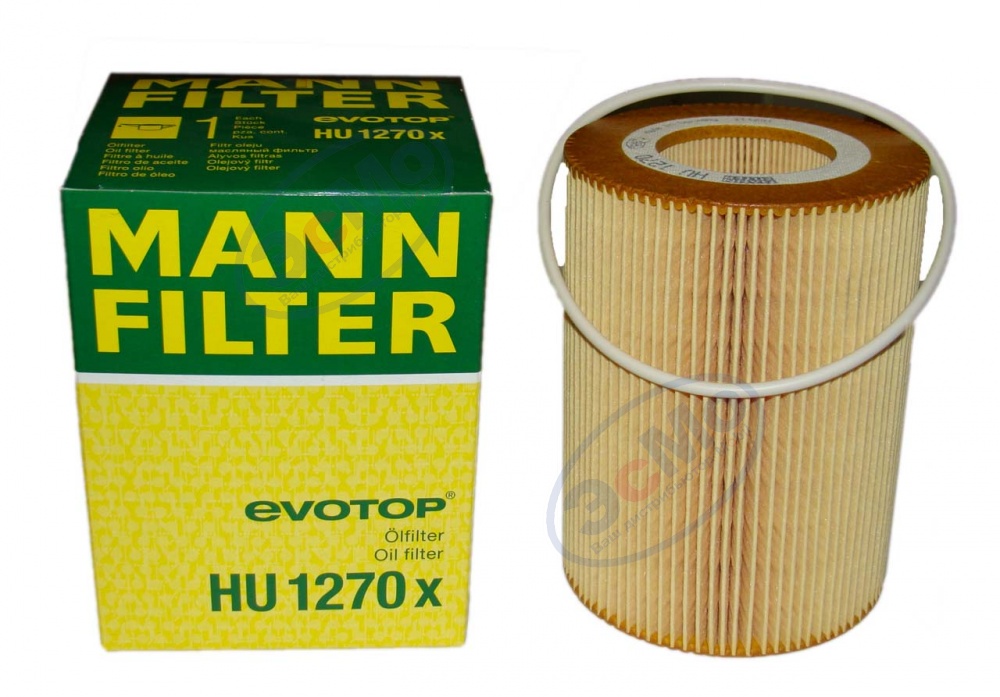 Фильтр масляный (MANN) HU 1270 x  DAF
