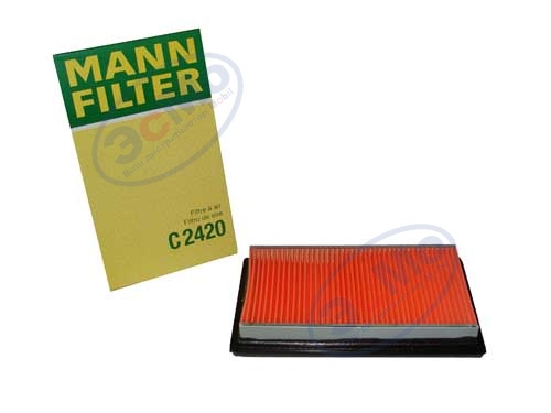 Фильтр воздушный (MANN) C 2420 Nissan