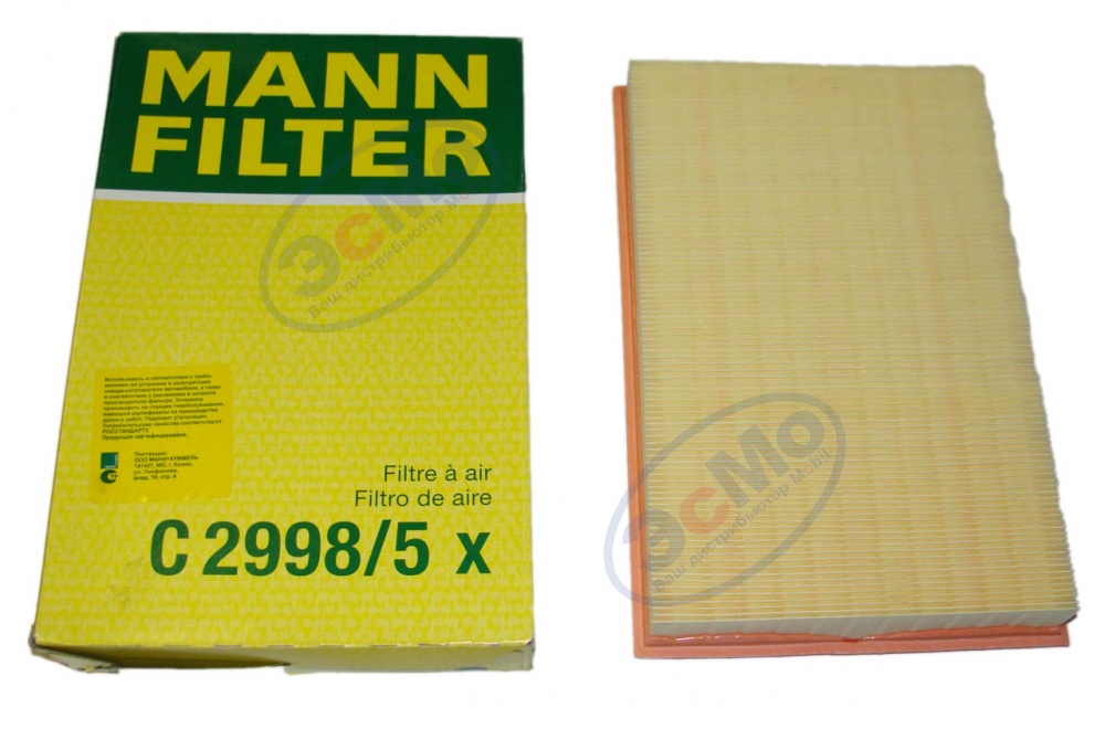 Фильтр воздушный (MANN) C 2998/5x  VAG