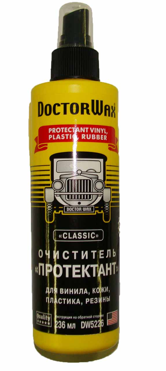 Очиститель пластика, винила и кожи спрей 236 мл (Doctor Wax) DW5226