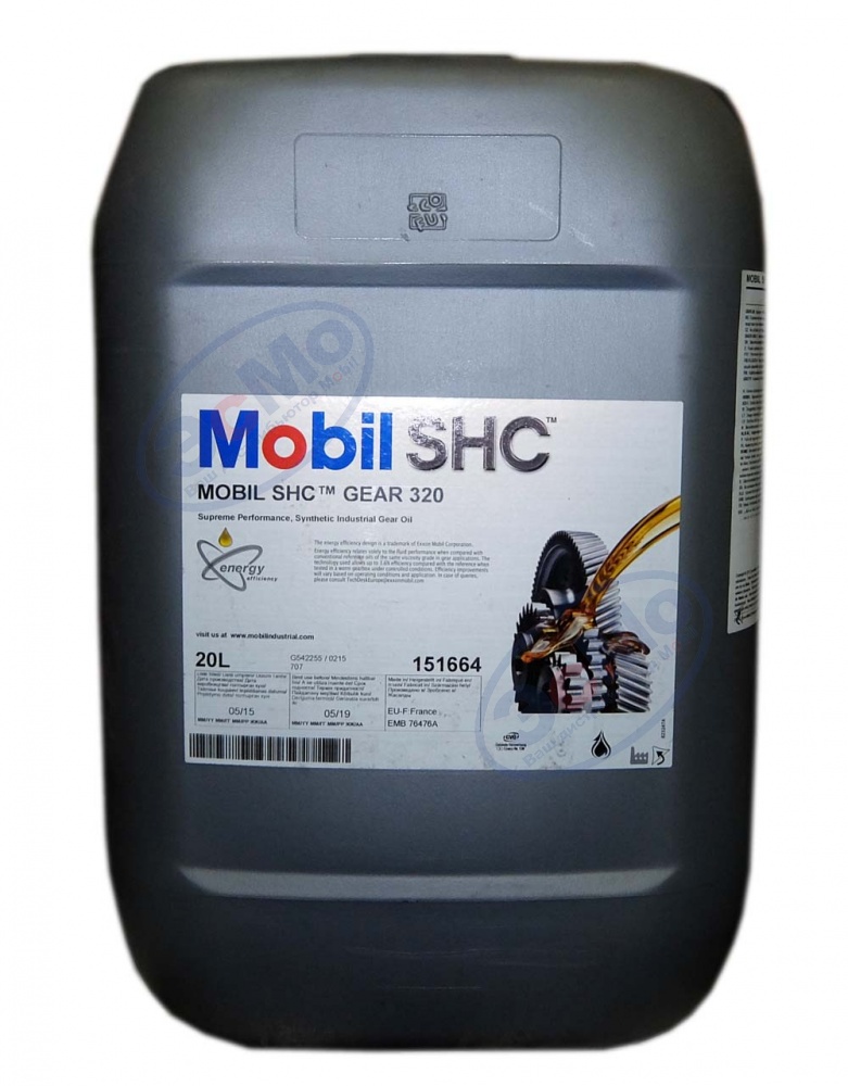 Редукторное масло Mobil SHC Gear  320  20 л