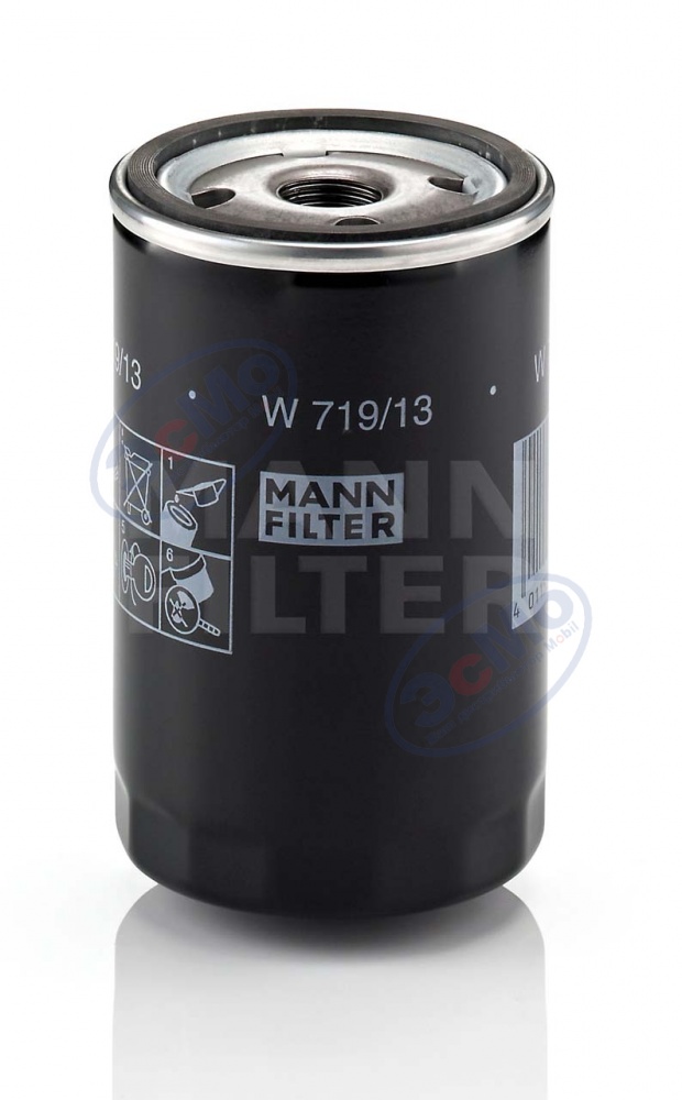 Фильтр масляный (MANN) W 719/13  Mercedes-Benz
