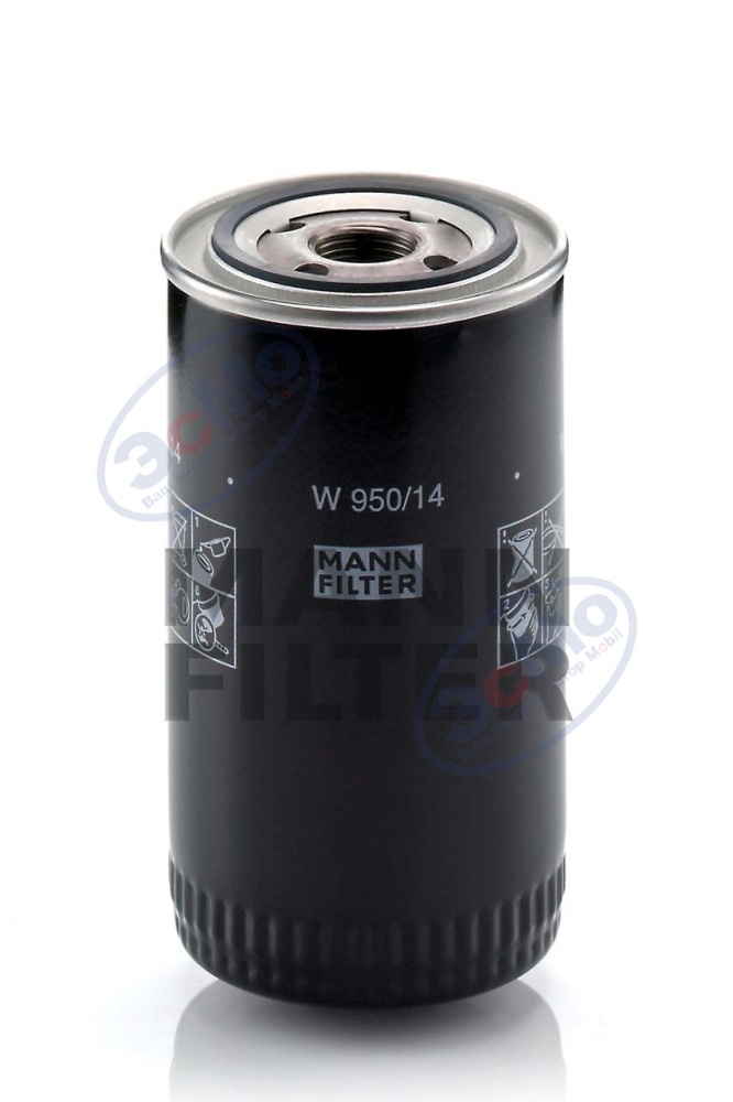 Фильтр масляный (MANN) W 950/14 Nissan