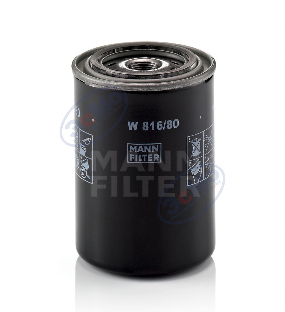 Фильтр масляный (MANN) W 816/80