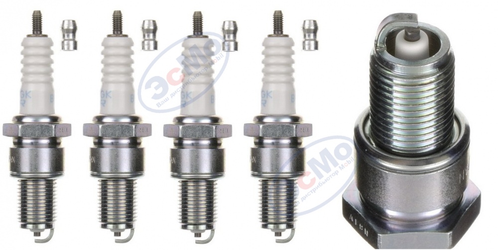 Свечи ВАЗ-2108i (NGK) №13 Honda,Hyundai,Mitsubishi (к-т 4шт)