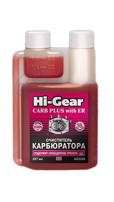 Очиститель карбюратора 237 мл (Hi-Gear) HG3208 с дозиметром и ER