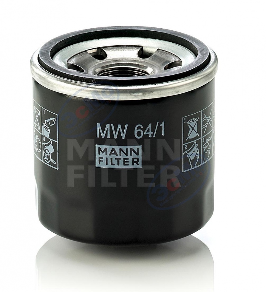 Фильтр масляный (MANN) MW 64/1