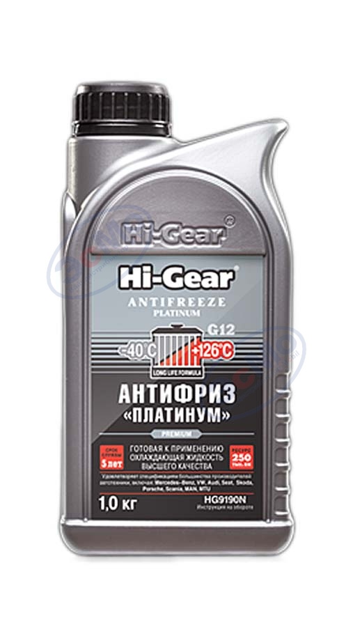 Антифриз Hi-Gear Платинум  1л (Hi-Gear 9190) (красный)