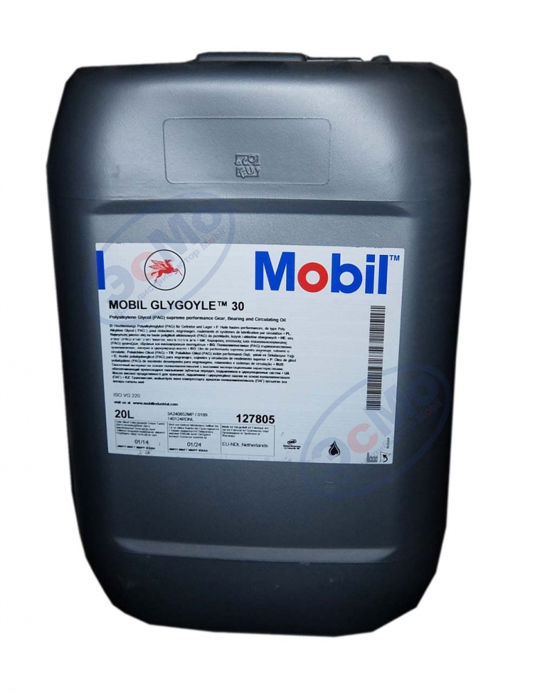 Редукторное масло Mobil Glygoyle 30  20 л